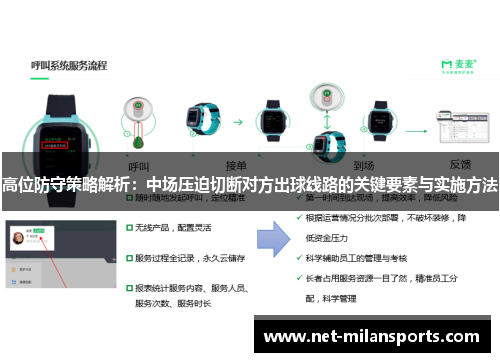 高位防守策略解析：中场压迫切断对方出球线路的关键要素与实施方法